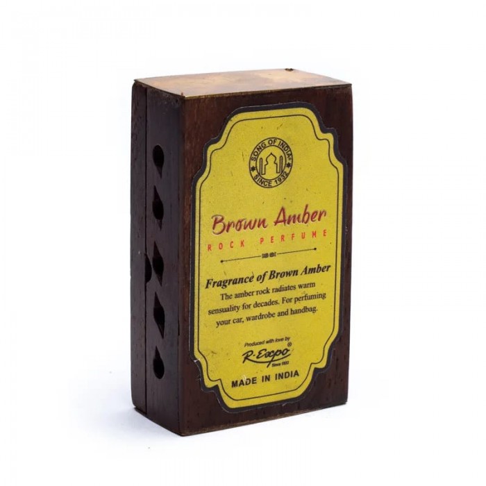 Λιβάνι Κεχριμπάρι σε ξύλινο κουτάκι (Amber resin) Λιβάνια - Θυμιάματα